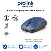 Chuột không dây PROLiNK PMW5010 kết nối tốc độ cao, tiết kiệm pin dùng cho PC, Macbook, Laptop - Hàng chính hãng - Màu xanh dương đậm