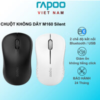 Chuột không dây Rapoo M160 Silent giảm ồn ( đa kết nối Bluetooth 3.0/4.0 vs USB 2.4Ghz)