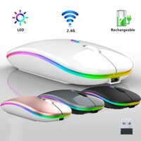 Chuột Không Dây Sạc Chuột Bluetooth Im Lặng Mause Chuột Wifi Tiện Dụng Chuột Mini USB Quang Chuột Cho PC laptop