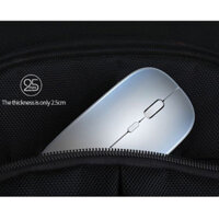 Chuột Không Dây Siêu Mỏng Có Thể Sạc Điện Chơi Game Chuyên Nghiệp Đèn LED 7 Màu A2 - Hàng Chính Hãng - Trắng