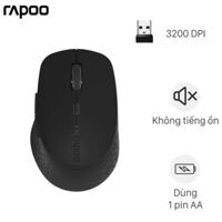 Chuột Không dây Silent Rapoo M310 Đen