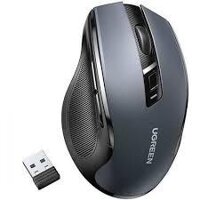 Chuột không dây Ultra Silent 2.4Ghz, chuột công thái học 5 cấp độ 4000DPI Ugreen 15063