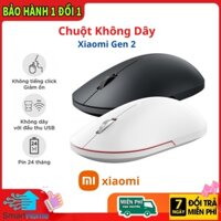 Chuột không dây Xiaomi Gen 2 - Chuột Xiaomi không dây wireless Portable Mouse - Hàng Chính Hãng