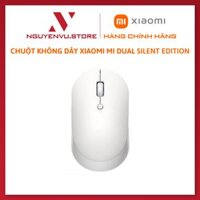 Chuột Không Dây Xiaomi Mi Dual Mode Wireless Mouse Silent Edition - Hàng Chính Hãng - Trắng