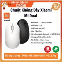 Chuột Không Dây Xiaomi Mi Dual Mode Wireless Mouse Silent Edition - Bluetooth 4.2 & RF 2.4GHz [Bảo Hành 1 Năm]
