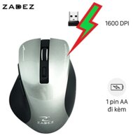 Chuột không dây Zadez M353 Xám - (tặng kèm PIN AA)