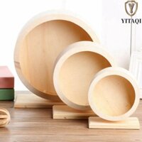Chuột lăn YITAQI Chuột bằng gỗ Tắt tiếng Hamster tự nhiên