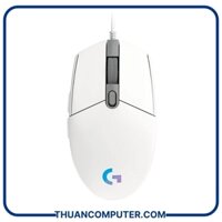 Chuột Logitech G102 LightSync White/Trắng