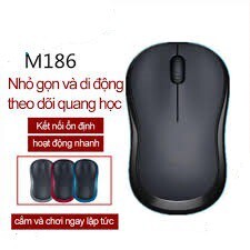 Chuột Logitech M186, không dây