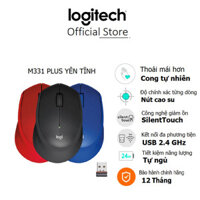 Chuột Logitech M330 SILENT Yên lặng Không dây, Kết nối cổng Usb - Bảo hành 12 tháng KP2 LOGI22