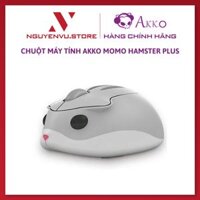 Chuột máy tính AKKO Momo Hamster Plus Phiên Bản Cải Tiến - Hàng Chính Hãng - Taro - Xám