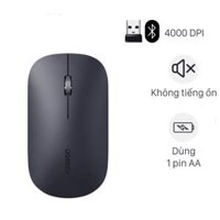 Chuột Máy Tính Bluetooth Ugreen MU001 25163– Hỗ Trợ Kết Nối USB 2.4G Màu Đen