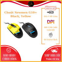 Chuột Máy Tính Chơi Game Có Dây Newmen G10+ DPI 3200 Switch Kaith - Bảo Hành 24 Tháng