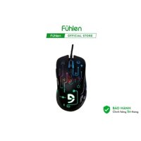 Chuột máy tính có dây Fuhlen G90s Pro, DPI 8000, led RGB, chơi game văn phòng đa năng