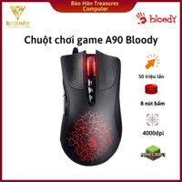 Chuột Máy Tính Có Dây Gaming Bloody A90 6200CPI 8 Nút (ACTIVATED ULTRA CORE 3&4) Chuyên Minecraft - Hàng Chính Hãng