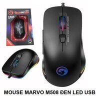 Chuột máy tính có dây MARVO M 508 đèn led USB