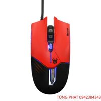 Chuột máy tính có dây Zidli ZM500 Đỏ