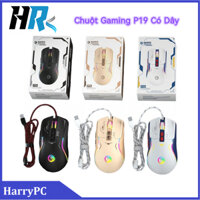 Chuột Máy Tính Gaming Có Dây P19 Led RGB 7200 DPI