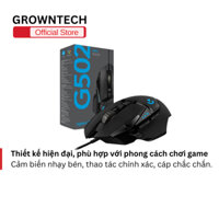 Chuột máy tính gaming RGB G502 có dây led phong cách hiện đại, chuột siêu nhạy, cực bền cho game thủ