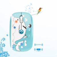 Chuột máy tính không dây Newmen F200 Baby whale – Chim sơn ca