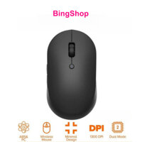 Chuột Máy Tính Không Dây XIAOMI MI DUAL MODE WIRELESS MOUSE SILENT EDITION 125Hz | 2.4 GHz | DPI 1300