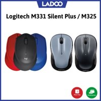 Chuột máy tính không dây Logitech M331 Silent Plus / M325 - CHỐNG ỒN - Bảo hành chính hãng 12 tháng