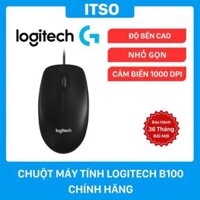 Chuột máy tính Logitech B100 chính hãng