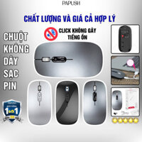 Chuột máy tính M103 không dây kết nối bluetooth sạc pin type c không tiếng ồn dùng cho ipad macbook siêu mỏng giá rẻ