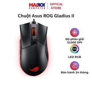 Chuột máy tính - Mouse Asus ROG Gladius II