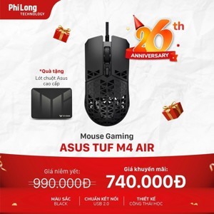 Chuột máy tính - Mouse Asus TUF Gaming M4 Air