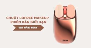 Chuột máy tính - Mouse Bluetooth LOFREE Maus phiên bản Makeup