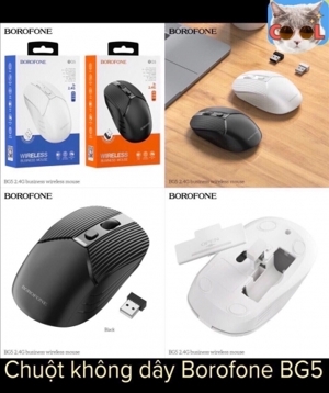 Chuột máy tính - Mouse Borofone BG5