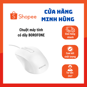 Chuột máy tính - Mouse có dây Borofone BG4