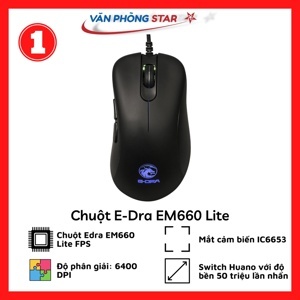 Chuột máy tính - Mouse E-Dra EM660 Lite