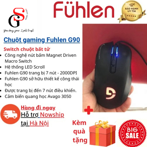 Chuột máy tính - Mouse Fulhen Game G19S