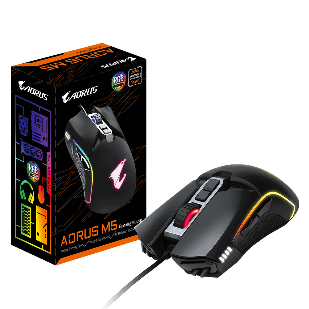 Chuột máy tính - Mouse Gigabyte Aorus M5