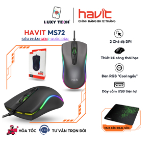 Chuột máy tính - Mouse Havit MS72