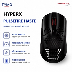 Chuột máy tính - Mouse HyperX Pulsefire Haste Wireless