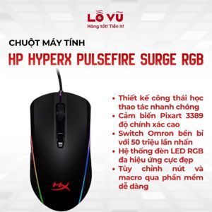 Chuột máy tính - Mouse HyperX Pulsefire Surge RGB