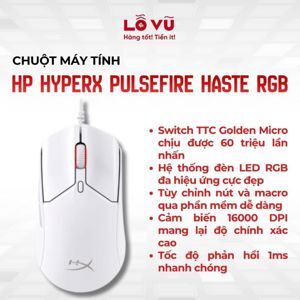 Chuột máy tính - Mouse HyperX Pulsefire Haste