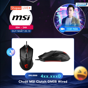 Chuột máy tính - Mouse MSI Clutch GM08