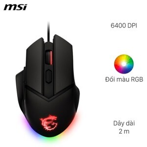 Chuột máy tính - Mouse MSI Clutch GM20 Elite