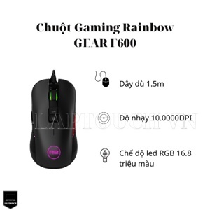Chuột máy tính - Mouse Rainbow Gear F600