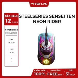 Chuột máy tính - Mouse Steelseries Sensei Ten Neon Rider Edition