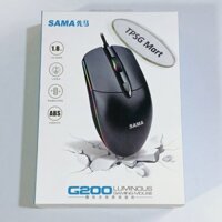 Chuột máy tính SAMA G200 Luminous Gaming Mouse (Chuột có dây - Chính hãng)