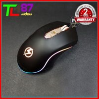 Chuột Máy Vi Tính Laptop Mouse Chơi Game LIGHTNING GX9001 Đèn LED 7 Màu RGB - Chuột Gaming Có Dây Chuyên Game