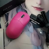 Chuột Mchose A5 Ultra 4khz 3395 Pink Like New đẹp Full Box
