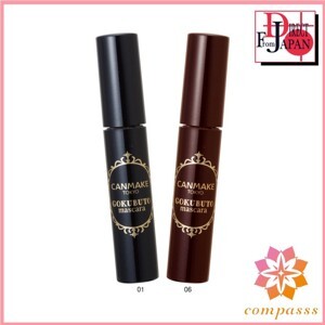 Chuốt mi Canmake Gokubuto Mascara #01 Super Black