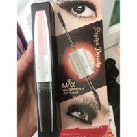 Chuốt Mi Hai Đầu Sivanna Colors Max Waterproof Lash Volume Mascara