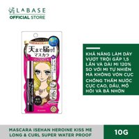 Chuốt Mi Kiss Me - Mascara Isehan Heroine Kiss Me Long & Curl Super Water Proof L3